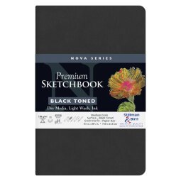 Nova Series carnet souple 46F 21,6x14cm 150g - Noir