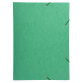 Sammelmappe mit Gummizug und 3 Klappen aus Colorspan-Karton 600g/qm, für Format DIN A3