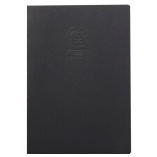 Crok'Book carnet piqué 20F A3 160g F - Noir