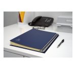 Trieur rigide Exacompta Ordonator alphabétique 26 divisions bleu