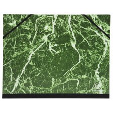 Art Folder Marbled 26x33cm - Green