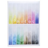 Exacompta, Einsteckalbum für 300 Fotos, 22,5x32,5cm, Rainbow - Weiß