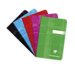 Carnet piqué Clairefontaine metric 9 x 14 cm assorti ligné - 96 pages