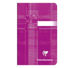 Carnet piqué Clairefontaine metric 9 x 14 cm assorti ligné - 96 pages
