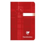 Carnet piqué Clairefontaine metric 9 x 14 cm assorti ligné - 96 pages