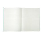 Cahier piqûre 32 x 25 cm 5x5 folioté - 80 pages