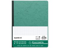 Checkered register 5 x 5 numbered pages 80 Exacompta 6410E - 25 x 32 cm