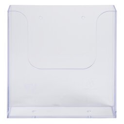 Vertical wall literature holder A5 - Crystal
