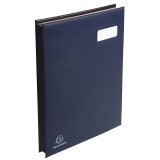 Signature book PVC, pocket on the page corner to maintain the document - 24 compartments