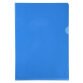 Pak van 100 L mappen - gladde PVC 13/100e - A4 - Blauw