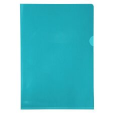 Pak van 100 L mappen - gladde PVC 13/100e - A4 - Groen