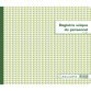 Genaaid 27x32cm - Uniek personeelsregister (werknemers en stagiairs) - 52 pagina's