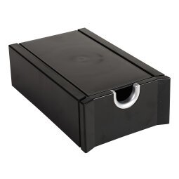 EXABUSINESS busin.card box black/silver - Black