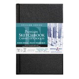 Epsilon Series carnet rembordé rigide 62F 14x21,6cm 150g - Blanc