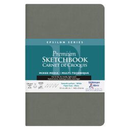 Epsilon Series carnet souple 46F 21,6x14cm 150g - Blanc