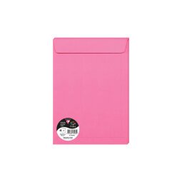 Paquet de 5 enveloppes Pollen 229x324mm 120g/m² - Rose fuchsia