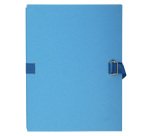 Chemise à dos extensible, A4, carton, bleu clair