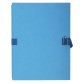 Chemise à dos extensible, A4, carton, bleu clair