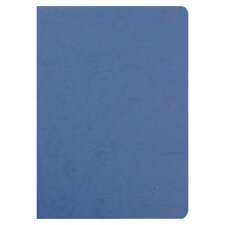 Cahier piqué Age Bag A4 96 pages ligné + marge - Bleu