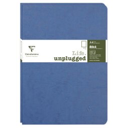 Set de 2 carnets piqués Age Bag A4 96 pages uni - Bleu