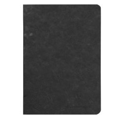 Stapled notebook Clairefontaine Age Bag 14.8 x 21 cm black - ruled - 96 pages