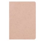 Carnet piqué Age Bag Calirefontaine 14,8 x 21 cm tabac  ligné - 96 pages