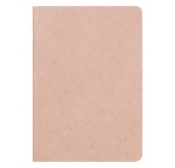 Carnet piqué Age Bag Calirefontaine 14,8 x 21 cm tabac  ligné - 96 pages