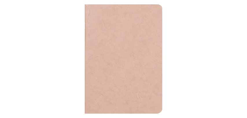 Carnet piqué Age Bag Calirefontaine 14,8 x 21 cm tabac  ligné - 96 pages