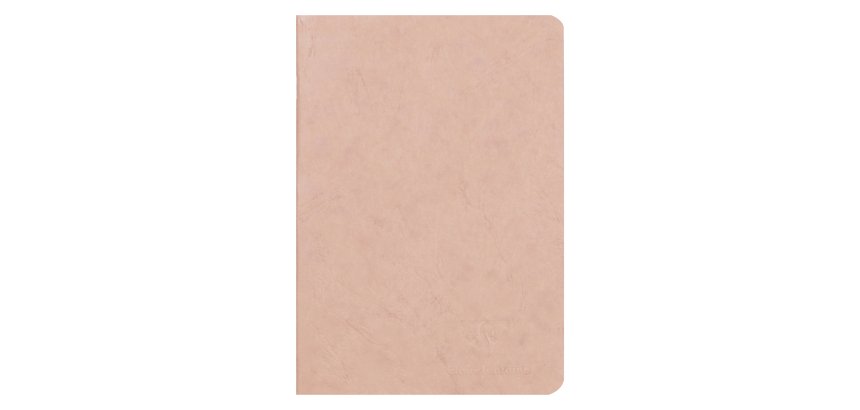 Carnet piqué Age Bag Calirefontaine 14,8 x 21 cm tabac  ligné - 96 pages