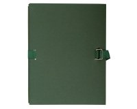 Expanding spine folder tinted paper - A4 - Dark green