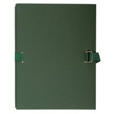 Expanding spine folder tinted paper - A4 - Dark green