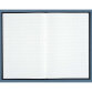 Register 340 x 225 mm geruit 400 pagina's zwart canvas