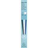 Boite 25 reliures spirales plastique 6mm