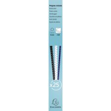 Boite 25 reliures spirales plastique 6mm