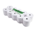 Bobines caisses Exacompta 7680120V - l 76 mm x L 55 m, Ø 80 mm - 1 pli(s) - Paquet de 10