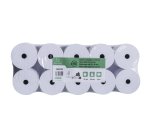 Bobines caisses Exacompta 7680120V - l 76 mm x L 55 m, Ø 80 mm - 1 pli(s) - Paquet de 10