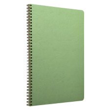 Cahier reliure intégrale Age Bag A4 100 pages petits carreaux - Vert