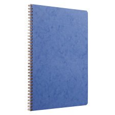 Cahier reliure intégrale Age Bag A4 100 pages petits carreaux - Bleu