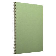 Cahier reliure intégrale Age Bag A4 100 pages ligné + marge - Vert