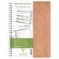 My.daily.planner Age Bag carnet reliure intégrale A5 250 pages détachables - Tabac