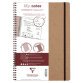 My.Notes Age Bag cahier reliure intégrale à marges détachables A4 120 pages détachables ligné + cadre en-tête - Tabac