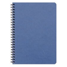 Cahier reliure intégrale Age Bag A5 100 pages petits carreaux - Bleu