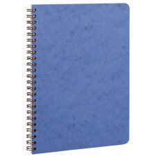 Cahier reliure intégrale Age Bag A5 100 pages ligné - Bleu