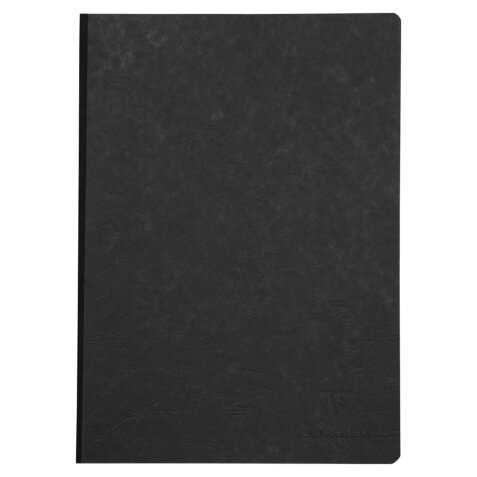 Cahier brochure Age Bag A4 192 pages uni - Noir