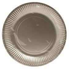 Assiette en carton, rond, 230 mm