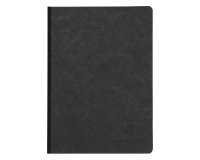 Carnet brochure Age Bag Clairefontaine 14,5 x 21 cm noir uni - 192 pages