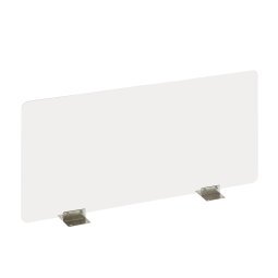 Beschermwand of scheidingswand voor frontaal gebruik in open ruimtes 120x60cm - Transparant