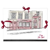 Moulin Rouge, Carton à dessin 28 x 38 cm, fermeture avec rubans