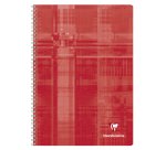 Cahier reliure intégrale Clairefontaine Metric 21 x 29,7 cm assortis - ligné - 100 pages