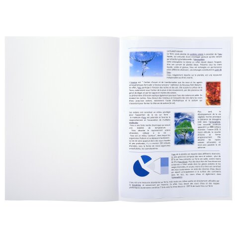 Pack of 100 legal insert folders 22x31 cm - White